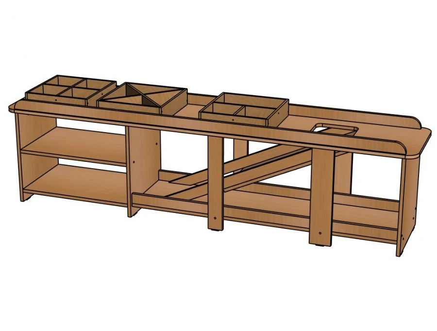 Didactic table No.2 with drawers/ SD46