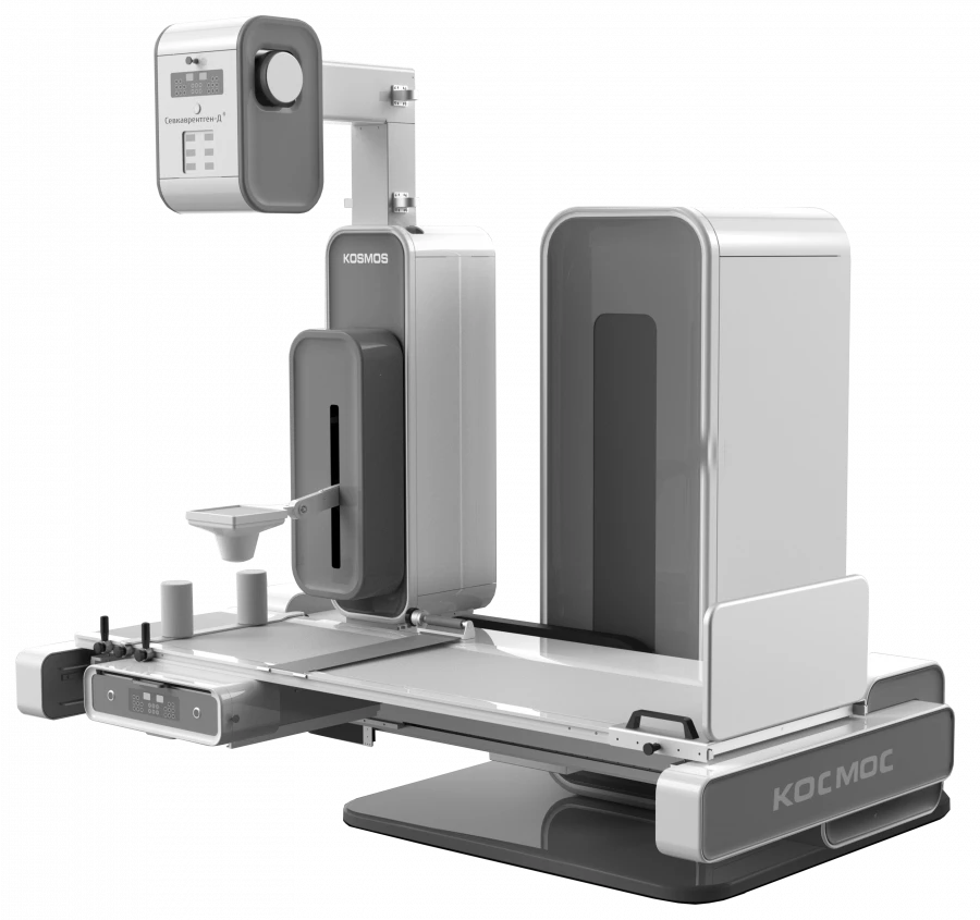 Tripod X-ray medical devices according to TU 9452-005-86112671-2012: Table-tripod rotary teleoperated COSMOS in TOMOS-D version.