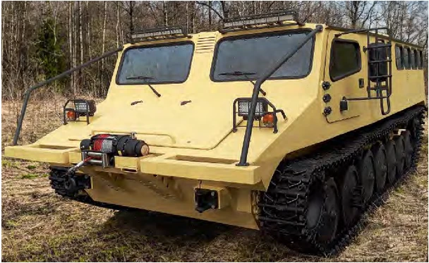 Floating snow-swamping crawler tractor-tractor (snow-swamping vehicle) model ZZGT-6044