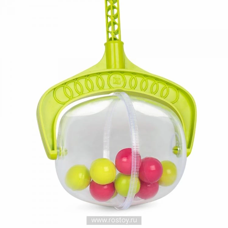 Ball on a stick / lettuce colour