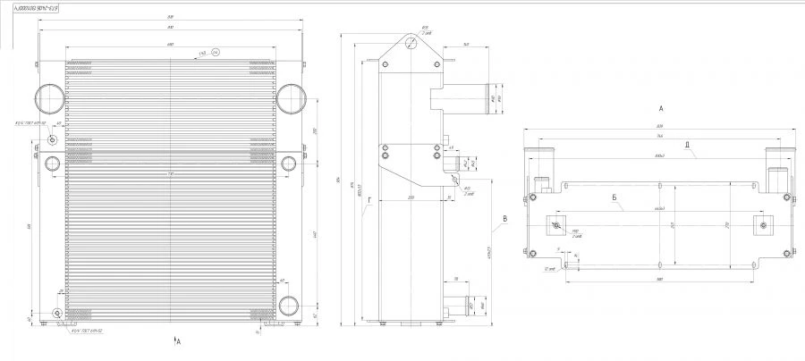 Block of radiators BT3-240B.1301.000