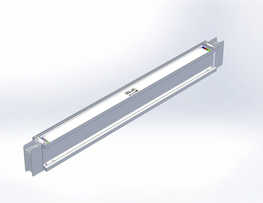 Low-voltage busbars of EFIBAR type