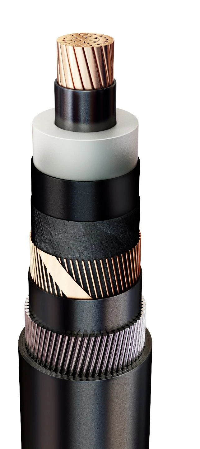 Power cable 2X... copper with SPE insulation, single-core, PVC sheathed. ... copper with SPE insulation, single-core, in wire ar