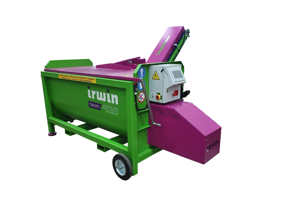 IRWIN TSM-201 multifunctional automatic turf mixing machine