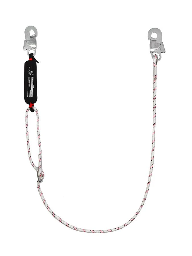 Single adjustable rope sling with shock absorber "aB11p", article number vnt aB11p