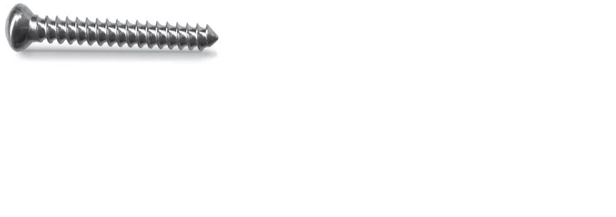 Cortical screws Ø 3,5 mm, length from 10 to 130 mm, 1 mm pitch, item 405.0XX