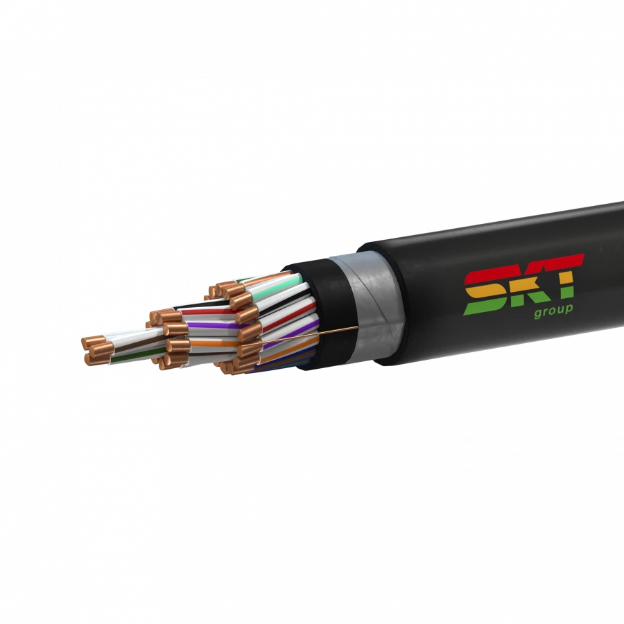 Control cable, not propagating combustion, with reduced smoke and gas emission, mark KVVGEng(A)-LS, for nominal variable displac
