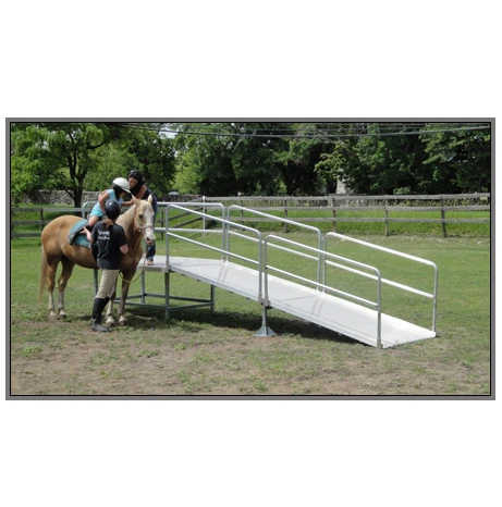 Ramp for hippotherapy