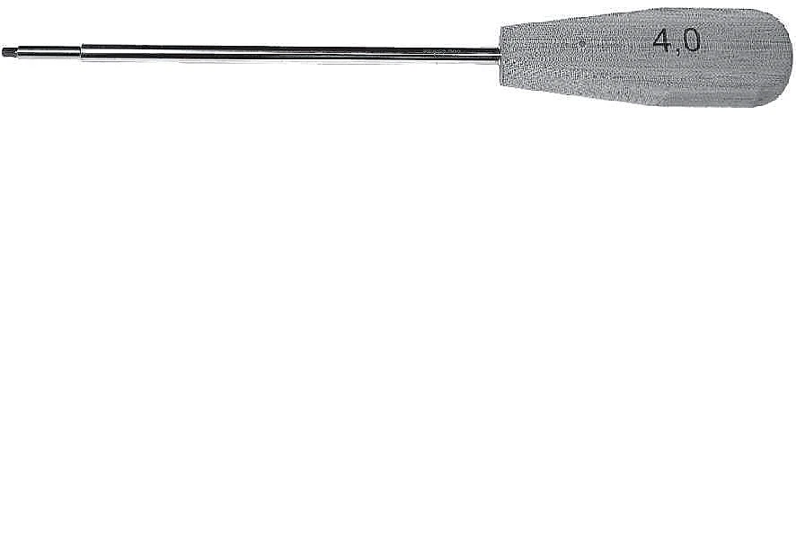 Hexagonal screwdriver S=4,0 mm, article 550.003