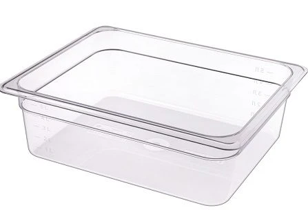 4221107; Polycarbonate container "GASTRUCTURE 1/2 H-100" (transparent)