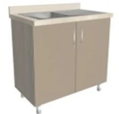 Single bowl sink cabinet KSSm 1-03