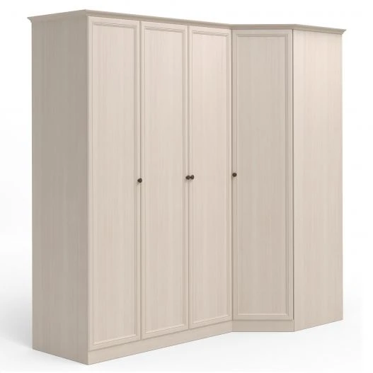"Camilla" FU5-01.T8L, Corner cupboard (3 doors + corner) from the set of modular furniture "Camilla".