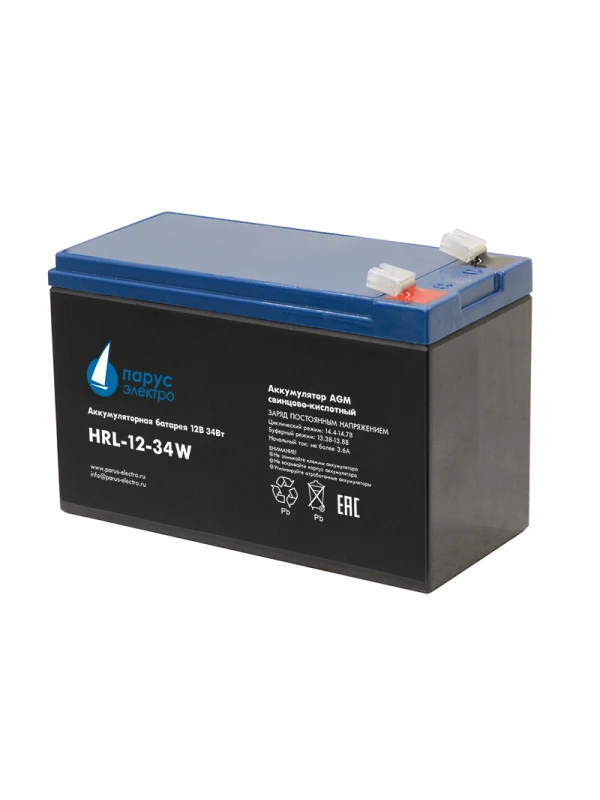 Rechargeable battery HRL-12-34W