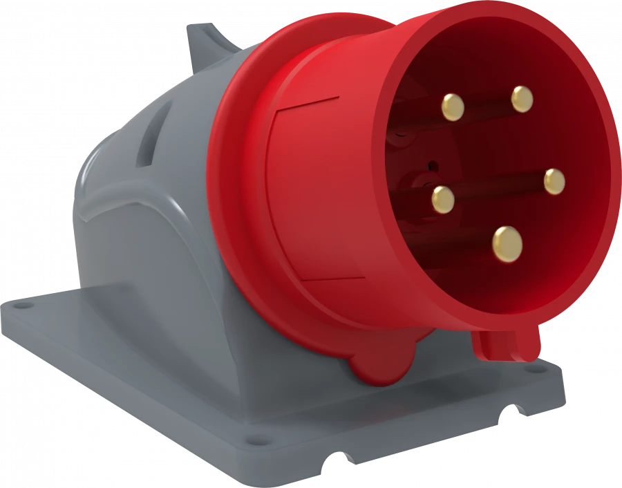 PSN52-032-5 Stationary plug SSI-525 32A-6h/200/346-240/415V 3P+RE+N IP44 MAGNUM IEK