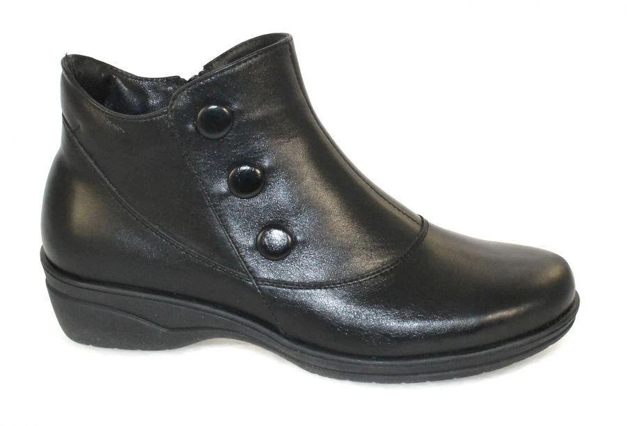 Orthopaedic footwear of low complexity without insulated lining (pair): boots for women, sizes 210-275, of serial production or