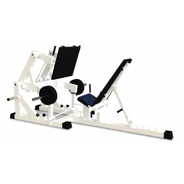 Leg press machine (free weights)