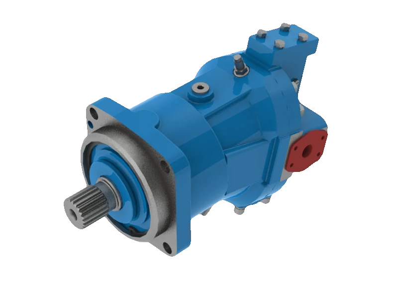 Variable displacement axial piston motor with inclined block, 403 series; model 0, 1; displacement 80 cm3