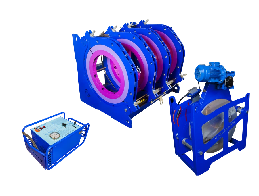 Polyethylene pipe butt welding machine Volzhanin SSPT 1000 E
