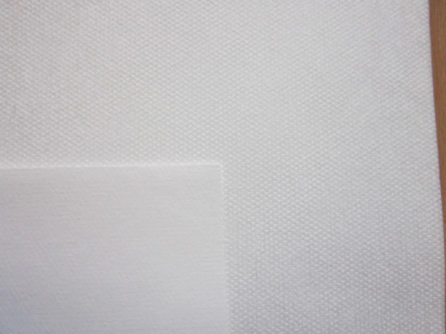 Nonwoven fabric laminated with AM and AS polymer film with surface density more than 150 g/m2.