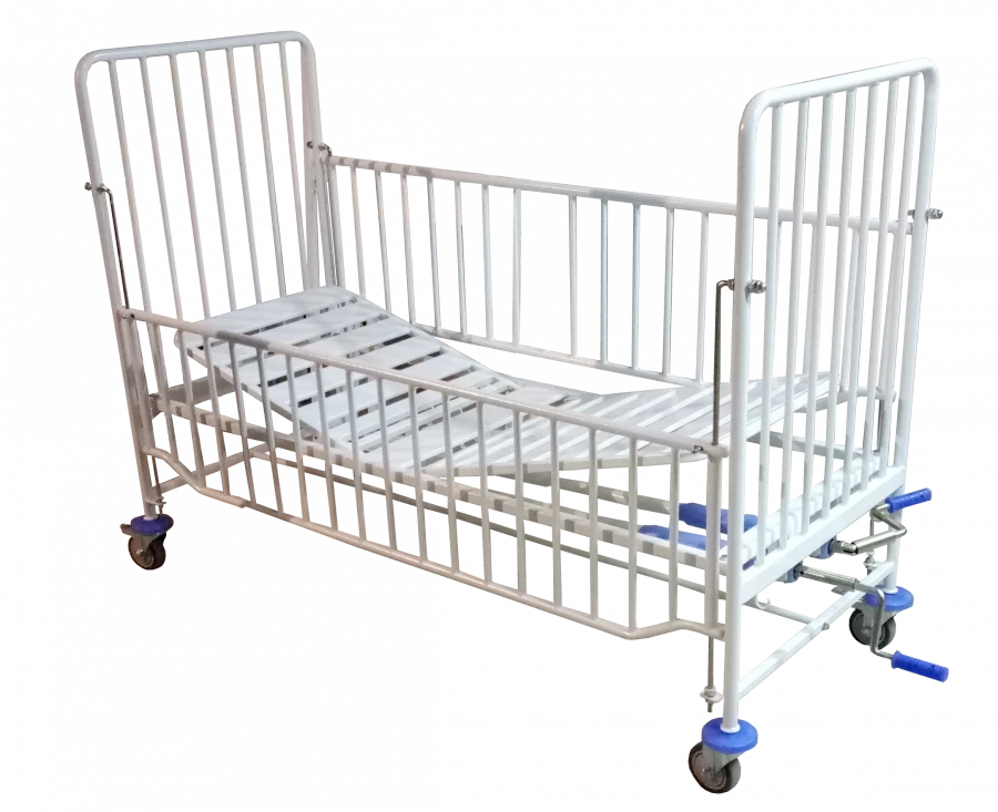 Functional bed for medical institutions according to TU 9452-001-81150649-2011 two-section KMDT (BY-102) with accessories