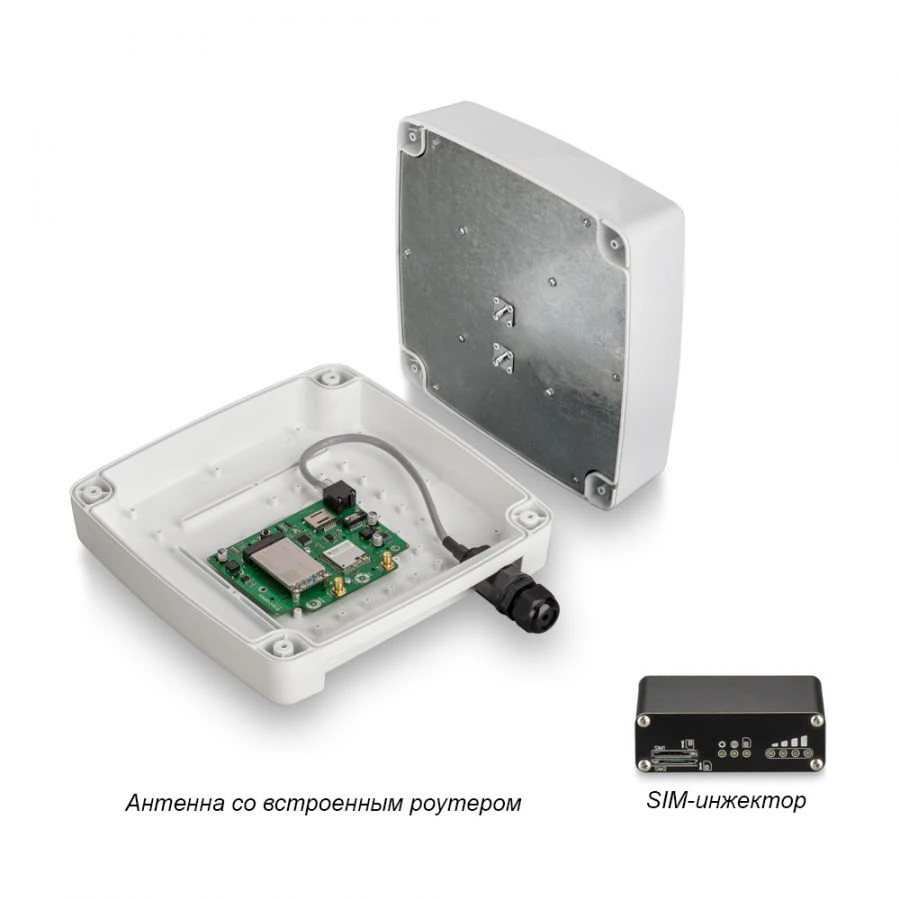 Router with LTE cat.6 modem and SIM-injector support Rt-Ubx RSIM DS eQ-EP