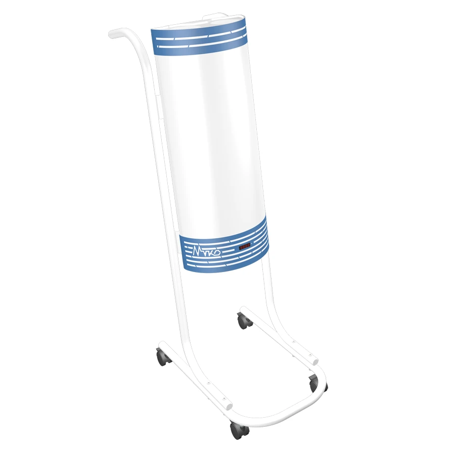 Bactericidal irradiator-recirculator for indoor air disinfection OBR 15/2 P "Med TeCo" (mobile)