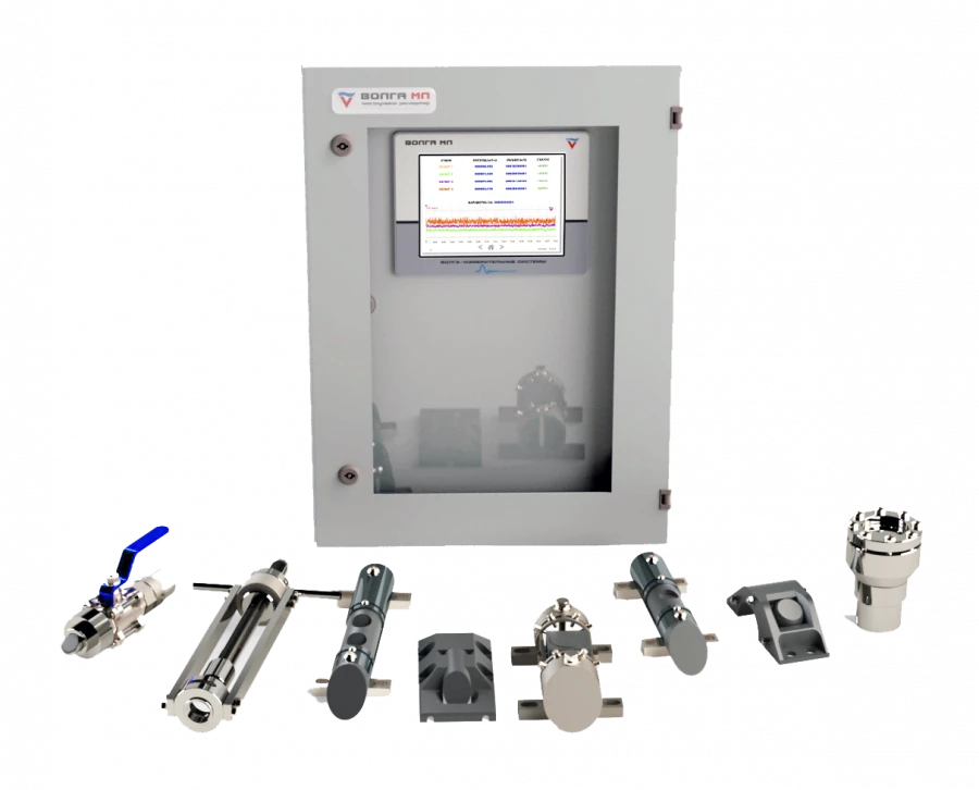 Multibeam acoustic flowmeter Volga ML