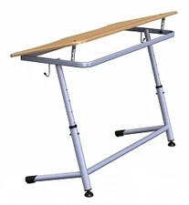 Two-seater adjustable desk, article number PL-DU5-7