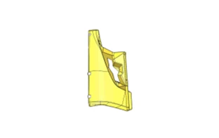 5299-401-5302530-10 SB/W Corner left trim assembly