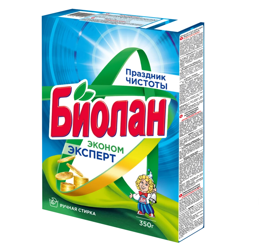 Universal Synthetic Powder Detergent "Biolan Econom Expert
