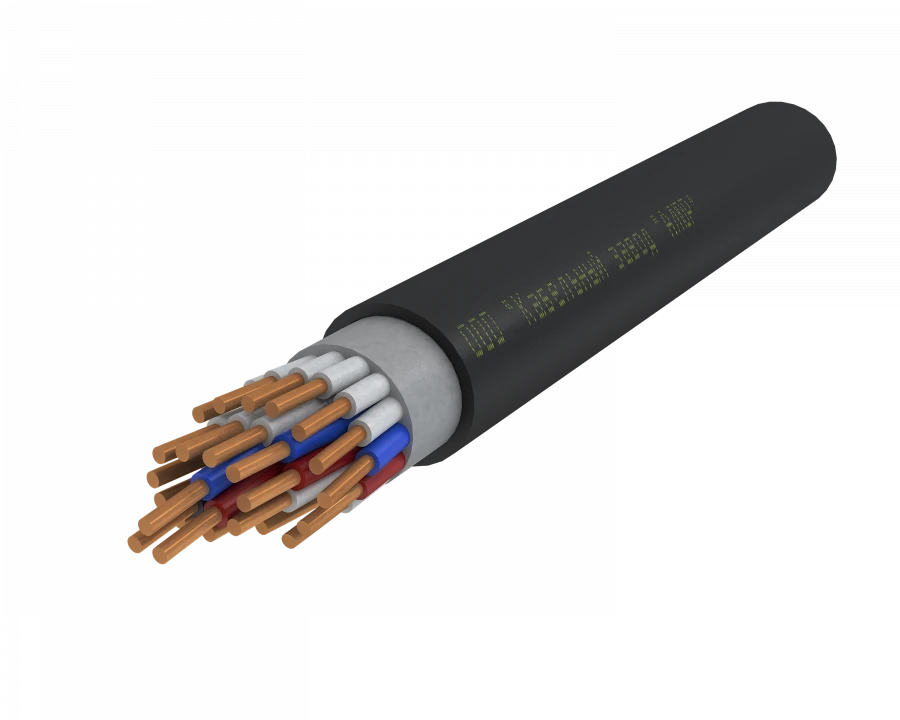 Control cable with copper TPZ insulated and sheathed KVVVG