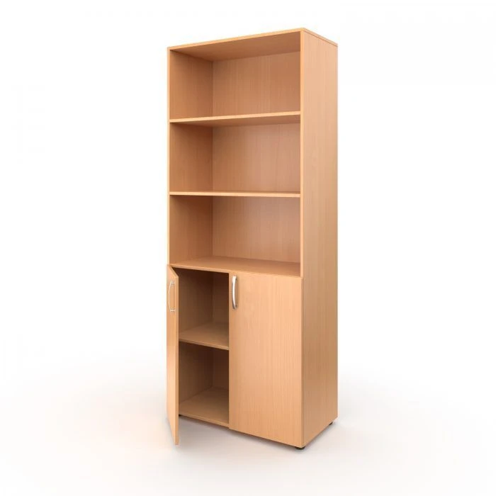 Semi-open cupboard for teaching aids