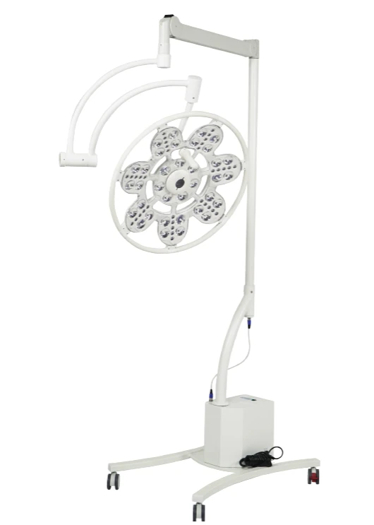 Surgical mobile luminaire "EMALED 500 P LT" (with emergency power supply unit)