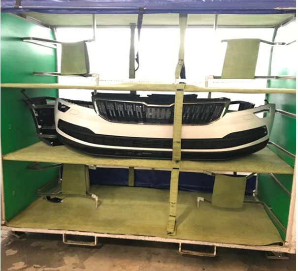 Front bumper painted Skoda Karoq, item. 57R 807 221 XXX