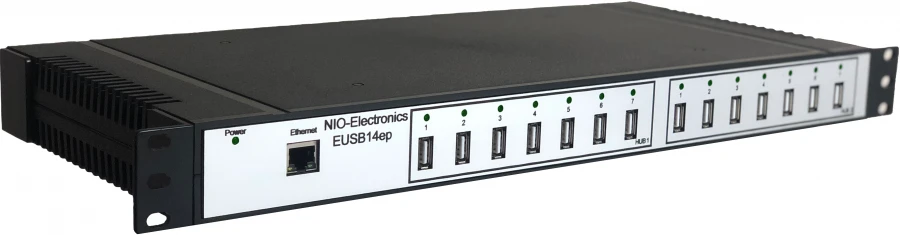 USB Network Switch, Model NIO-EUSB14ep