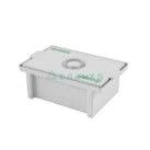 Polymer container for chemical disinfection, sterilisation and pre-sterilisation treatment of medical devices EDPO