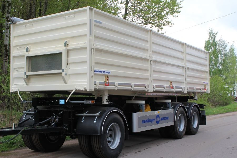 MAK-333S three-axle tipper trailer