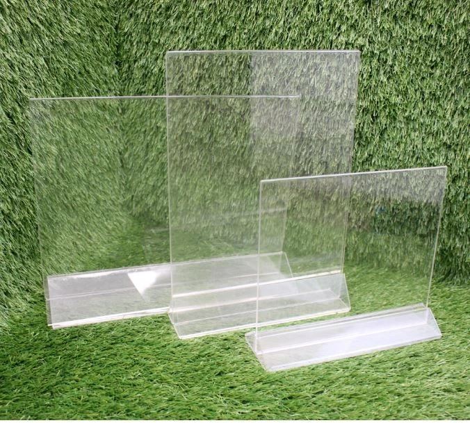 Plastic menu holder "Sphere"