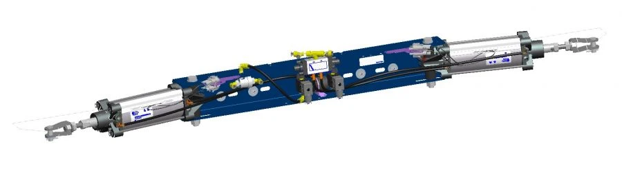 Vehicle door pneumatic actuator 40M3R63/106T1B001