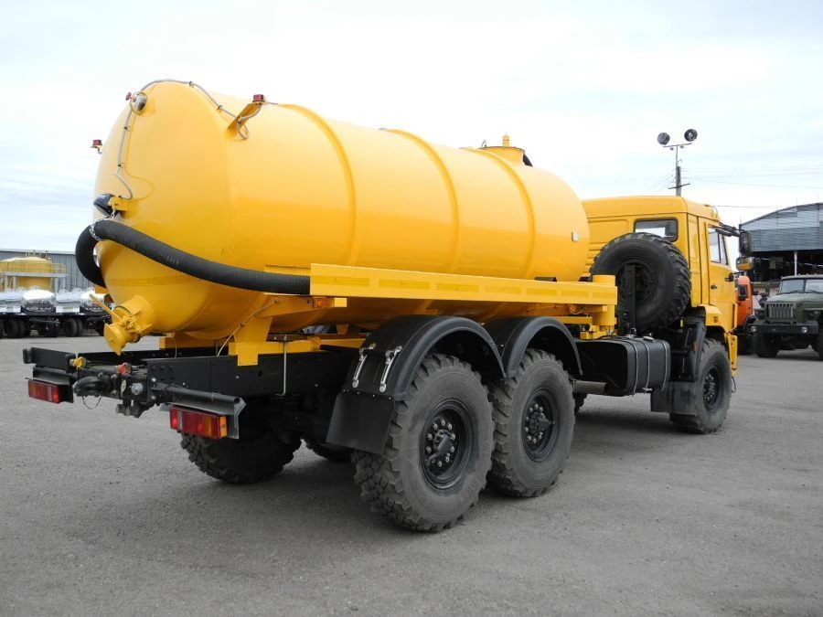 Special, vacuum machine 5686-0000010-30 based on chassis KAMAZ-43118-A5, KAMAZ 43118-50, KAMAZ 43118-RR, KAMAZ 43118-RS