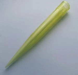 Universal pipette tip for pipettes up to 5000 µl, yellow. Item No.: 1022
