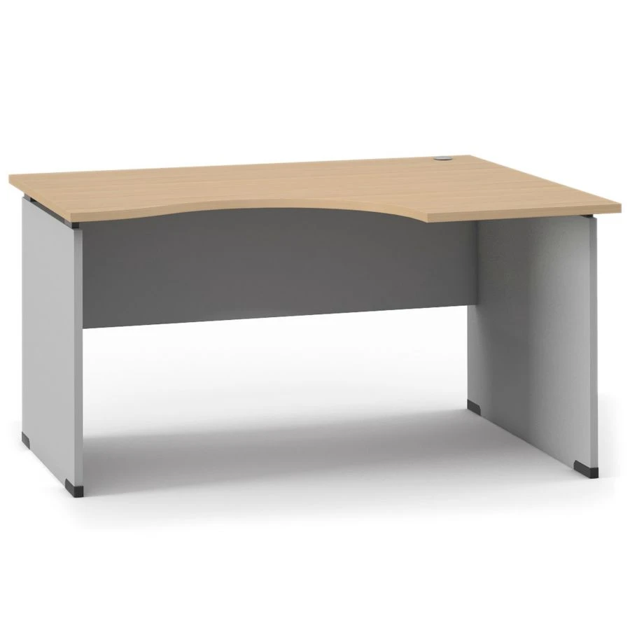 EE1 Ergonomic table (right) from the "Unica" office furniture set