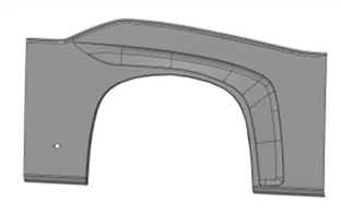 5299-401-5402505-02/Z Right rear arch panel