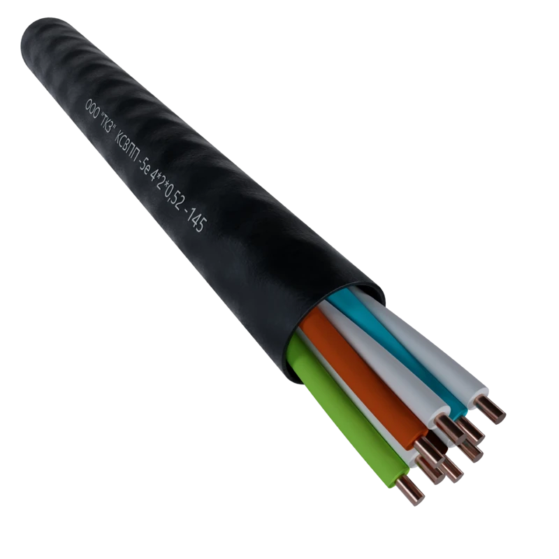High frequency twisted pair cable 16pr U/UTP-5e 25 AWG PE