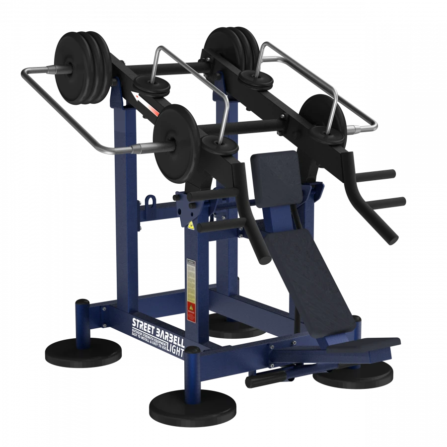 Outdoor Training Equipment MB 7.75E Seated Angle Press Up