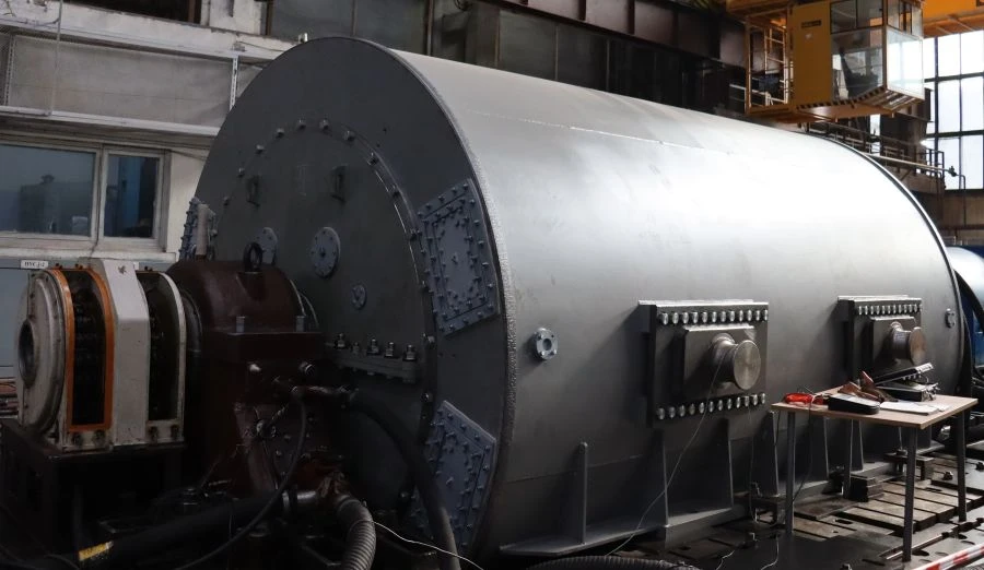 Air-cooled turbogenerator of TF-90-2 type with rated capacity 90 MW. 70-170-2023