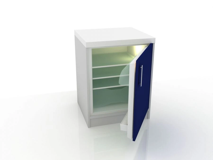 Medical module with refrigerator, 102-003 X, 650x600x850
