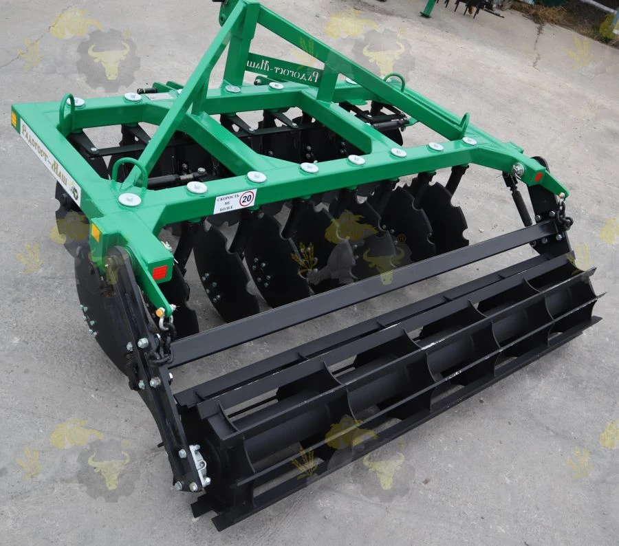 2,6x2H mounted disc harrow with roller