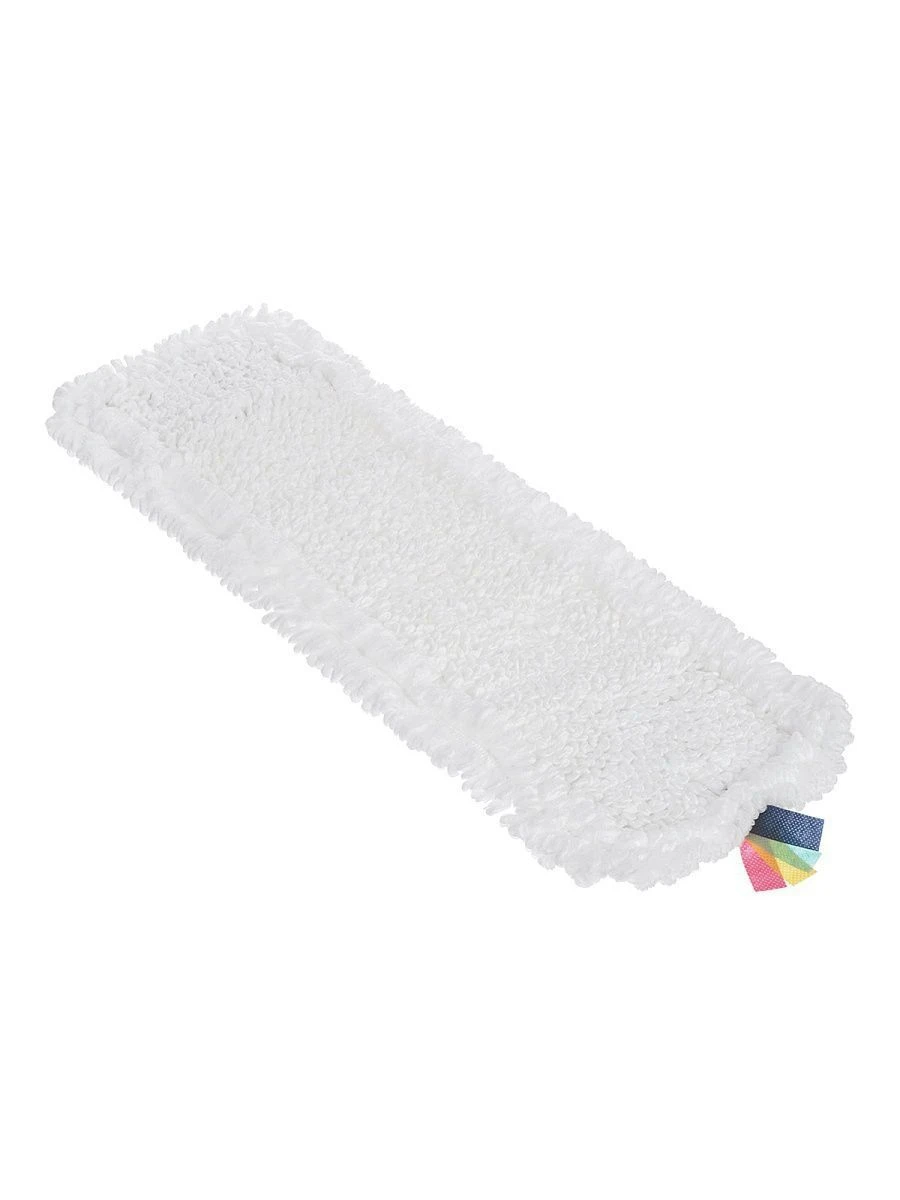 Professional and domestic cleaning consumables:Mop pad 40 cm 100% microfibre with Velcro stitching: TV-10