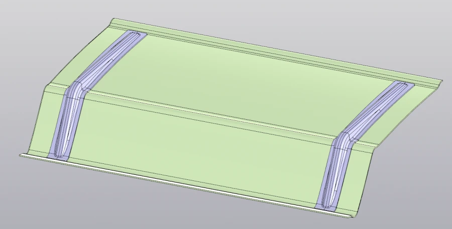5299230-5702050-50 SB Roof panel